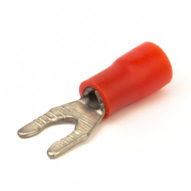 Фотография товара 'DKC 2A135SP Наконечник вилочный с изолир.фланцем 0,25-1,5 кв.мм 3,5 мм (НВИ)'