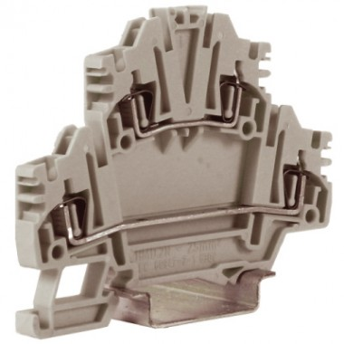 Фотография товара 'DKC ZHD400GR HMD.2NGR(Ex), 2-х уровневый проходной зажим, 2,5 кв.мм'