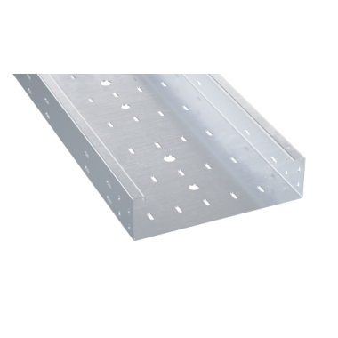 Фотография товара 'DKC ISM820C Перфорированный лоток 80х200x3000, 1,5 мм, AISI 304'