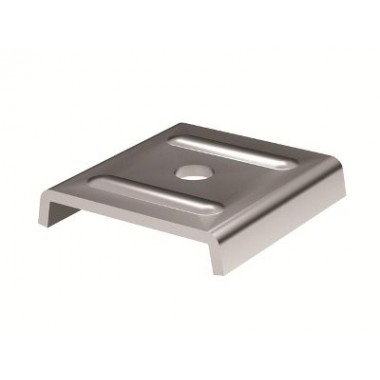 Фотография товара 'DKC IBHM4141C Опорная пластина для C-образных профилей, INOX 304'