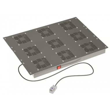 Фотография товара 'DKC R5VSIT8009FT Потолочный модуль 9 вентиляторов для крыши напольных 19" IT-корпусов'