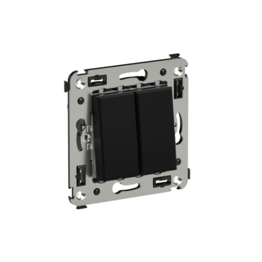 Фотография товара 'DKC 4412154 Кнопка двухклавишная в стену, "Avanti"'