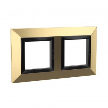 Фотография товара 'DKC 4408854 Рамка из металла, "Avanti" 2 поста (4 мод.)'