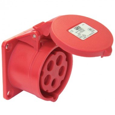 Фотография товара 'DKC DISF040164 Розетка скрытой установки IP44 16A 3P+E 400V'