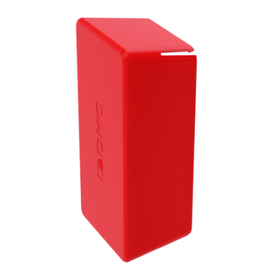 Фотография товара 'DKC BPO4182 Заглушка торцевая для двойного С-образного профиля 41х41 мм'