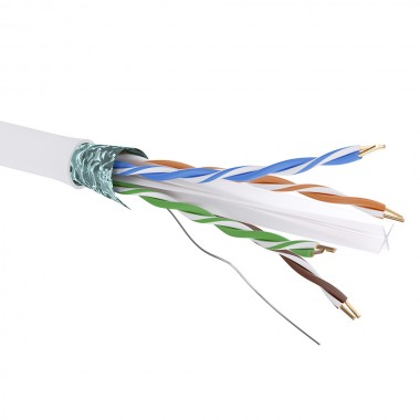 Фотография товара 'DKC RN6FUA03WH Кабель CAT 6, F/UTP, Hг(A)-LSLTx'