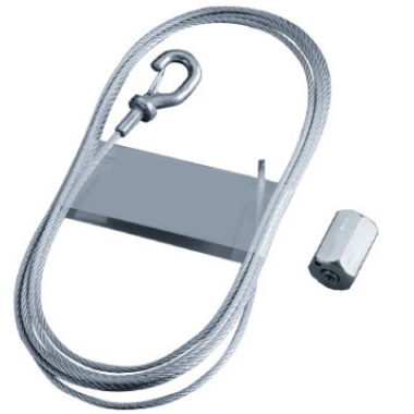 Фотография товара 'DKC CM615100 Трос с держателями L10000 диам.1,5 мм'