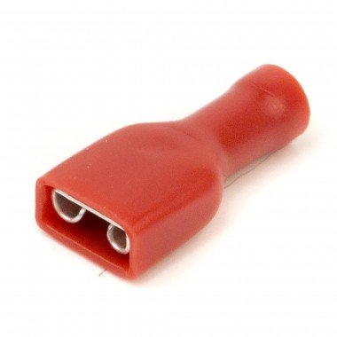 Фотография товара 'DKC 2A02TP Наконечник плоский полностью изолир. (розетка) 0,25-1,5 кв.мм'