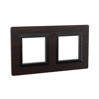 Фотография товара 'DKC 4402844 Рамка из натурального дерева, "Avanti" 2 поста (4 мод.)'