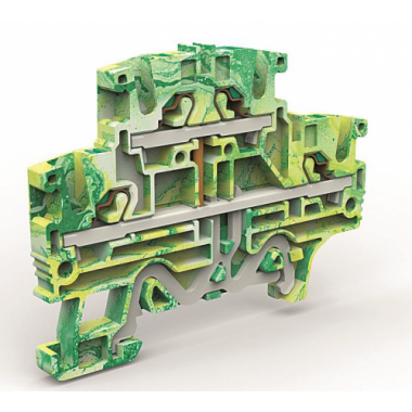 Фотография товара 'DKC ZEFDE200 Двухуровневая клемма заземления на 2,5 кв.мм'