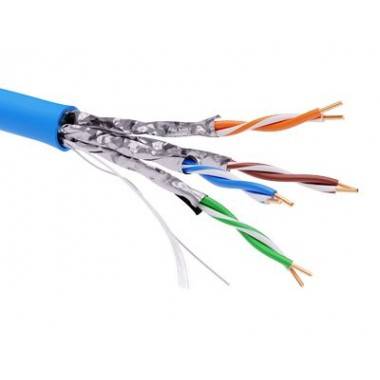 Фотография товара 'DKC RN6AUFLS5BL Информационный кабель экранированный  U/FTP 4х2 CAT6A'