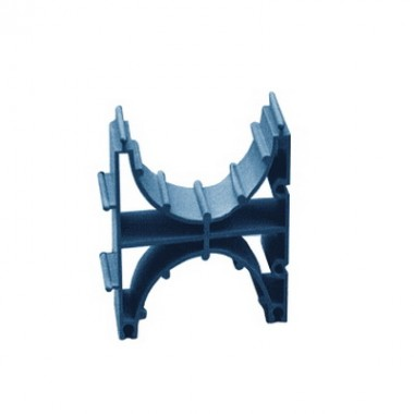 Фотография товара 'DKC 025201 Держатель расстояния (кластер) для двустенных труб, д.200мм, одинарный'