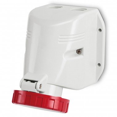 Фотография товара 'DKC DIS5181657T Розетка настенная IP67 16А 3P+E+N 400В'