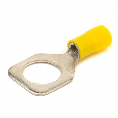 Фотография товара 'DKC 2C12P Наконечник с отверстием под винт и изолир.фланцем 2,5-6 кв.мм 12,2 мм (НКИ)'