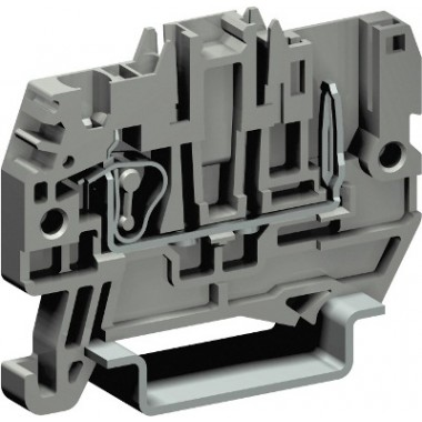 Фотография товара 'DKC ZHVP300GR-RET Пружинная проходная клемма со штыревым контактом 2,5 кв. мм.'