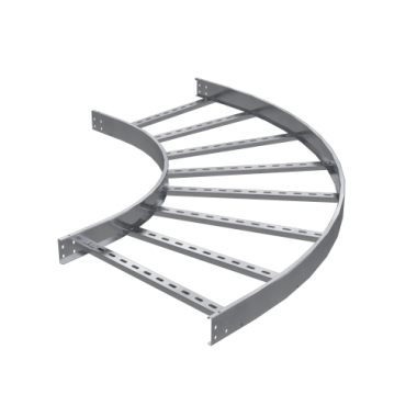 Фотография товара 'DKC ILDM31070C Угол горизонтальный 90 градусов 100х700, R300, 1,5 мм, AISI 304'