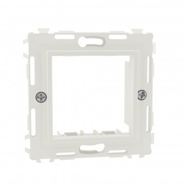 Фотография товара 'DKC 75020W Каркас на 2 модуля (одноместный) RAL 9016'