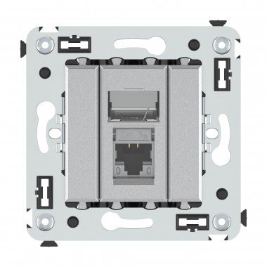 Фотография товара 'DKC 4404363 Компьютерная розетка RJ-45 в стену, кат.5e'