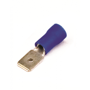 Фотография товара 'DKC 2B32P Наконечник плоский с изолир.фланцем 1,5-2,5 кв.мм 4,8х0,8 мм (РПИ-П)'