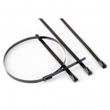 Фотография товара 'DKC 300830EP Хомут 7.9x300. Сталь ANSI 304. С EP покрытием'