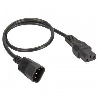 Фотография товара 'DKC R5CORD3420 Кабель питания ДКС, IEC320 C13 - IEC320 C14, 2 м, сечение 3 х 1,5 мм'