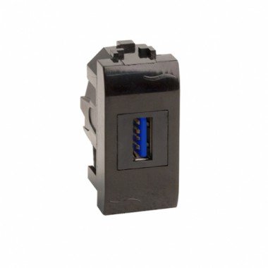 Фотография товара 'DKC 77300N USB 3.0 розетка, Brava, 1 мод.'