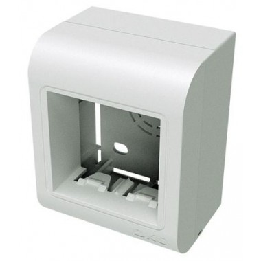 Фотография товара 'DKC 10013 PDM Коробка монтажная под 2 модуля 45X45 мм'