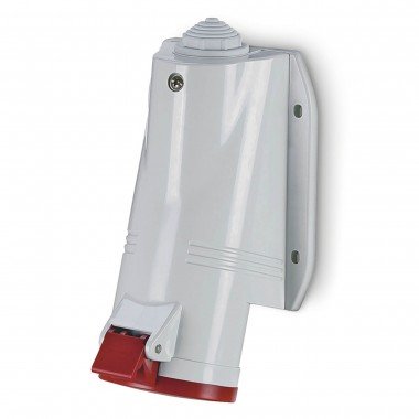 Фотография товара 'DKC DIS5133257 Розетка настенная IP44 32A 3P+E+N 400В'