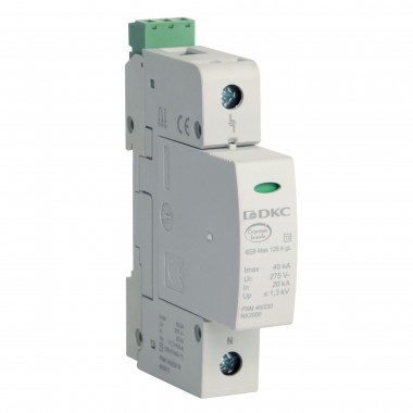Фотография товара 'DKC NX2012 УЗИП, класс II, 1-полюсный, L-N, 40кА'