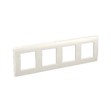 Фотография товара 'DKC 75014W Рамка на 2+2+2+2 модуля (четырехместная)'