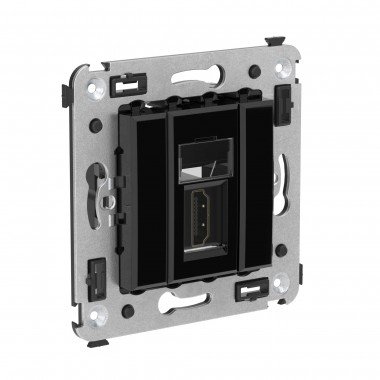 Фотография товара 'DKC 4402253 HDMI розетка одинарная в стену, тип А-А'
