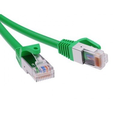 Фотография товара 'DKC RN5EFU4530GN Патч-корд экранированный CAT5E F/UTP 4х2, LSZH'