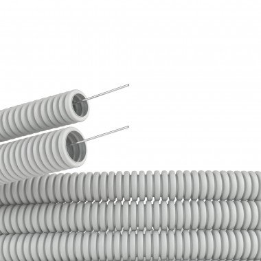 Фотография товара 'DKC 91932 Труба ПВХ гибкая гофр. д.32мм, лёгкая с протяжкой'