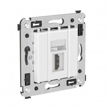 Фотография товара 'DKC 4400253 HDMI розетка одинарная в стену, тип А-А'