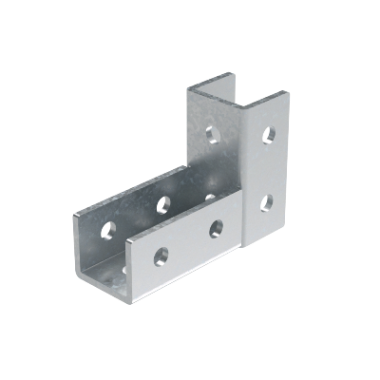 Фотография товара 'DKC BSF4106HDZ Соединитель С-образного профиля 41х41 под углом 90°'