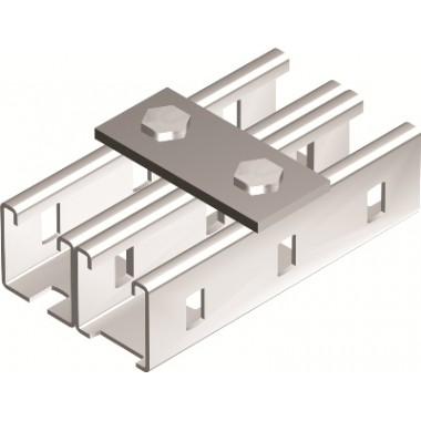 Фотография товара 'DKC BMD1011HDZ Пластина соединительная, длина 90 мм, 2отв.'