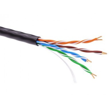 Фотография товара 'DKC RN5EUUPE3BK Информационный кабель неэкранированный U/UTP 4х2 CAT5E'