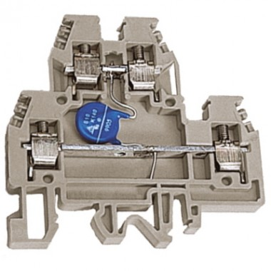 Фотография товара 'DKC ZDSV230GR DAS.4/V230GR, 2х уровневый проходной зажим 4 кв.мм'