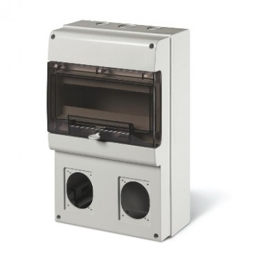 Фотография товара 'DKC DIS6723300 Корпус на 12 модулей и 2 поста с основанием 70х87 мм'