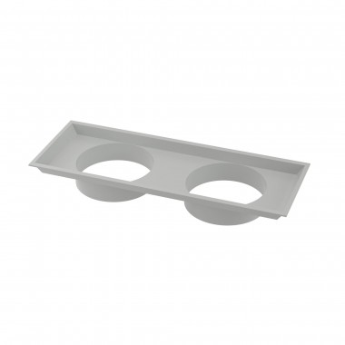 Фотография товара 'DKC R5KLMCNV05 Адаптер воздуховода для кондиционера 3000-4000 Вт, RAL7035'