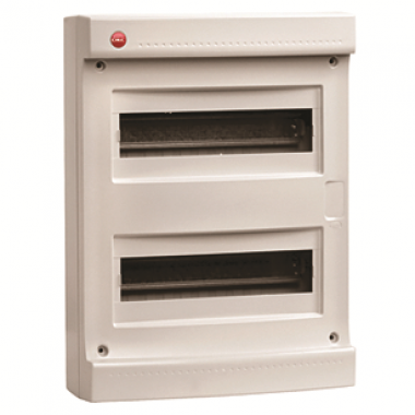 Фотография товара 'DKC 83924 Щиток настен.без дверц.24мод., IP40 с клем.блоком в компл.2х87508'