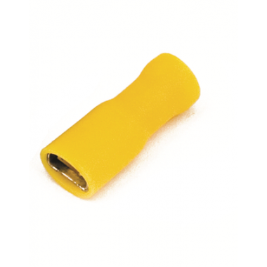 Фотография товара 'DKC 2C02TP Наконечник плоский полностью изолир 2,5-6 кв.мм 6,3х0,8 мм (РППИ-М)'