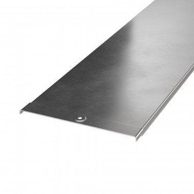 Фотография товара 'DKC AKSM3015 Крышка с заземлением на лоток осн.150мм, толщ. 1,5 мм, L 3000'