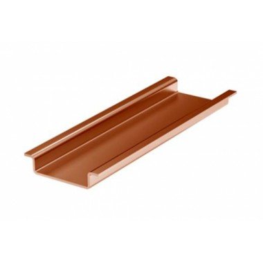 Фотография товара 'DKC 02135CU Дин-рейка медная, с насечкой OMEGA 3, 35х7,5мм.'