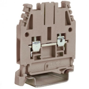 Фотография товара 'DKC ZCBC02GR CBC.2GR(Ex), проходной зажим 2,5 кв.мм'