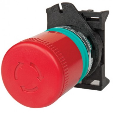 Фотография товара 'DKC ABHT1C4N Кнопка аварийная грибовидная поворотная'