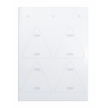 Фотография товара 'DKC CIC58554TRW Маркировка для кабеля треугольник 58/55'