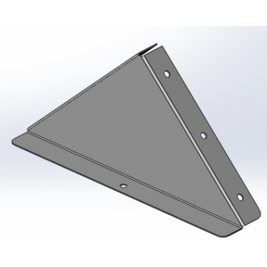 Фотография товара 'DKC UKH209HDZL Заглушка к двускатной крышке 900, ц.л.'