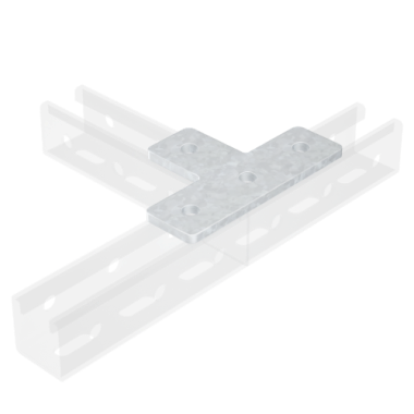 Фотография товара 'DKC IBMD1031C Пластина соединительная Т-обр., нержавеющая сталь AISI 304'