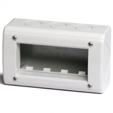 Фотография товара 'DKC 54740 Модульная настен. коробка для эл/устан. изделий VIVA, IP40,4мод.'